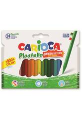 Crayons de Cire 24 unités Carioca 42880