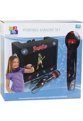 Karaoke Infantil Portátil Com Microfone e Amplificador 