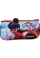 Trousse Fourre-tout Etui plat Ladybug Safta 811702028