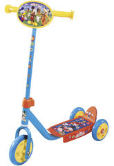 Patinete 3 Ruedas Mickey 54x10.5cm Altura Regulable 3-4 a�os