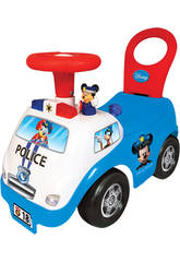 Andador Mickey Policia Atividades Luzes e Sons 35x51x25cm