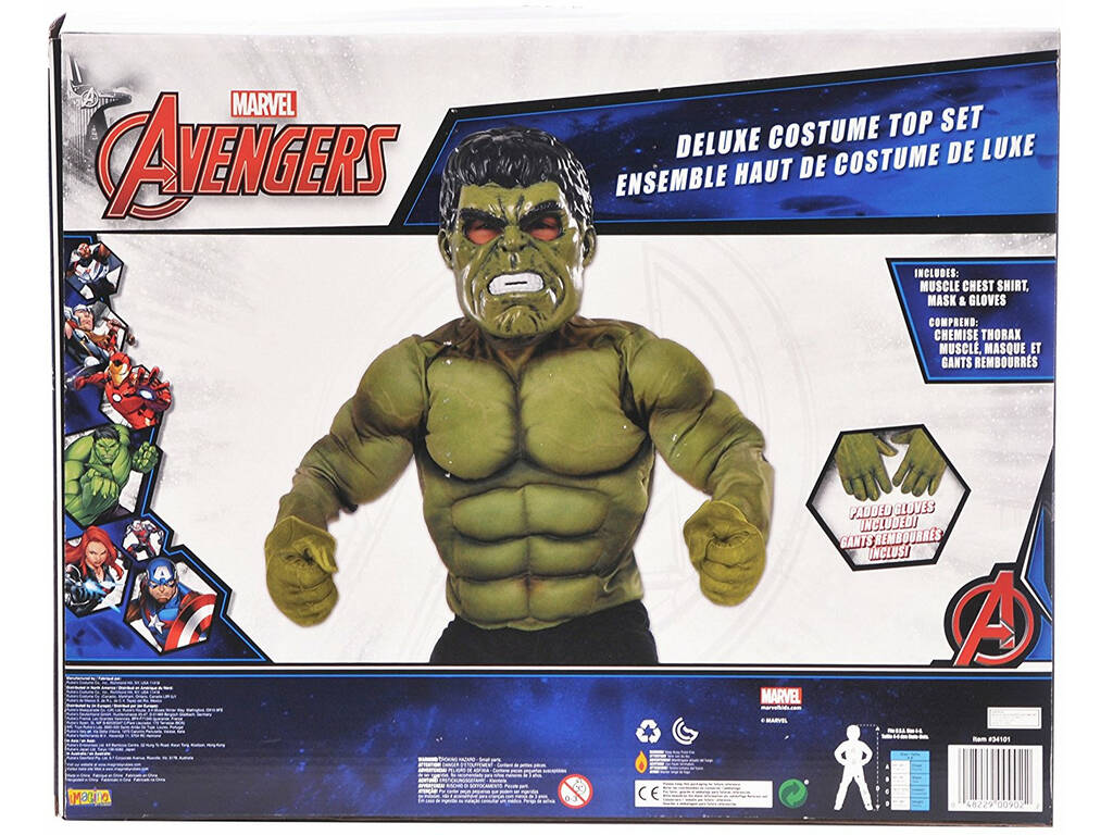 Déguisement Garçon Hulk de Luxe
