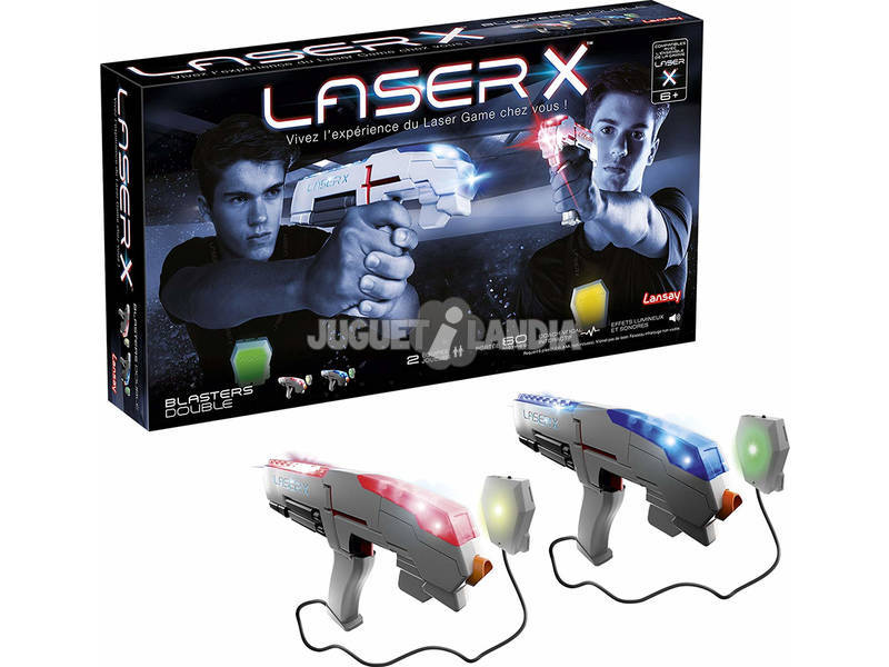 Pistola Laser X Doble Glop Games 98139