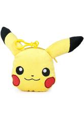 Porta moedas Perdur�vel Pok�mon Pikachu 15cm Famosa 760015202
