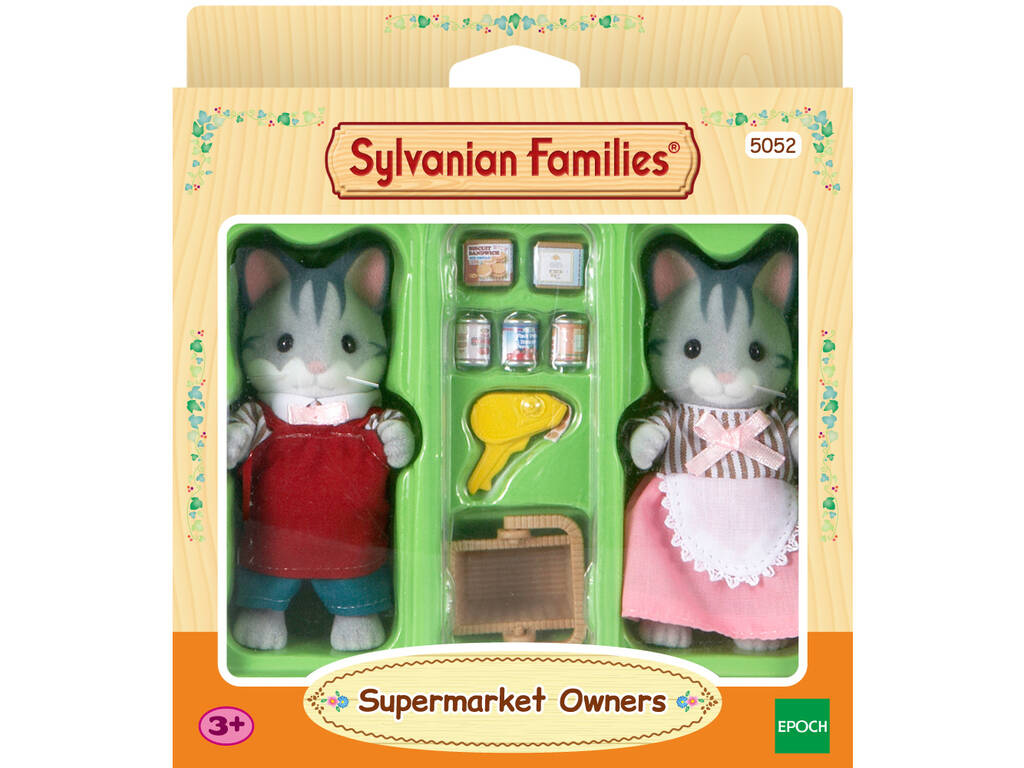 Sylvanian Families Commerçants du Supermarché Epoch Pour Imaginer 5052 
