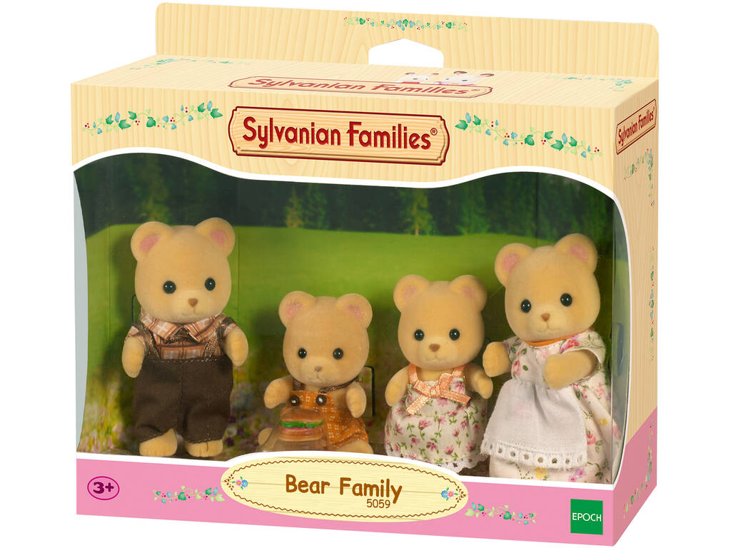 Famille Ours Brun Sylvanian Families 5059