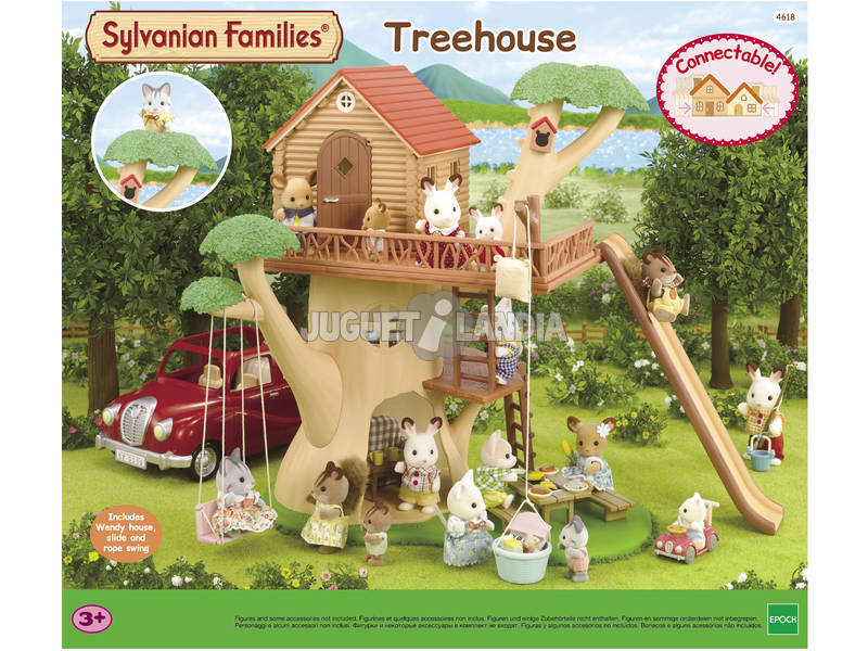Família Sylvanian Tree House Epoch To Imagine 4618