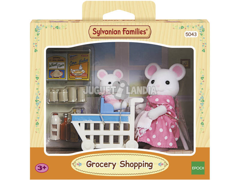 Sylvanian Families Supermarkt Einkaufswagen Epoche 5043