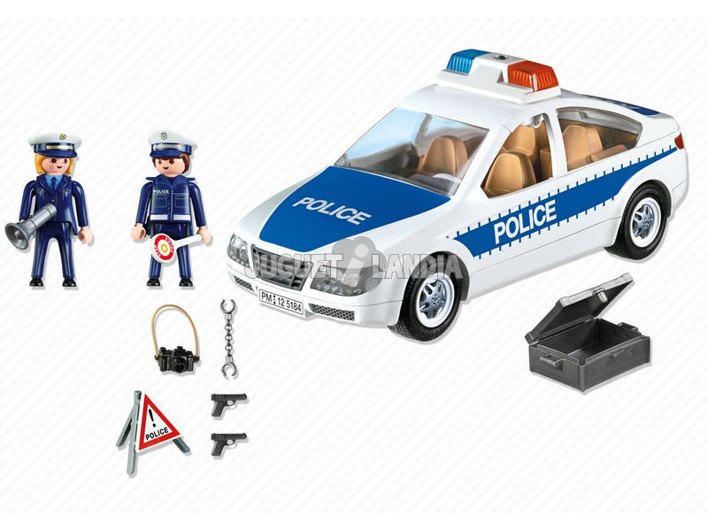Playmobil Voiture de Police Avec Lumières