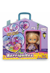 Barriguitas Casita Portabarriguitas Con Muñeca 23x20x12cm Famosa 70012701