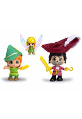 Pin et Pon, Peter Pan, Capitaine Crochet et F�e clochette