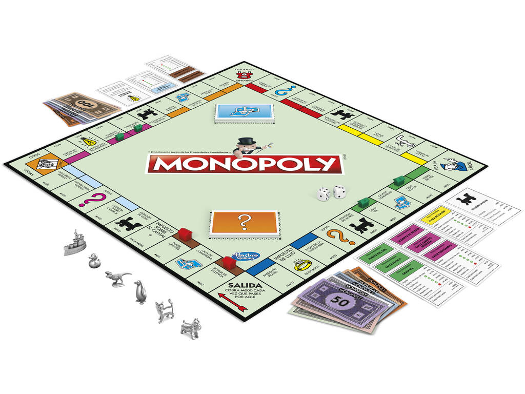 Juego de Mesa Monopoly Madrid HASBRO GAMING C1009