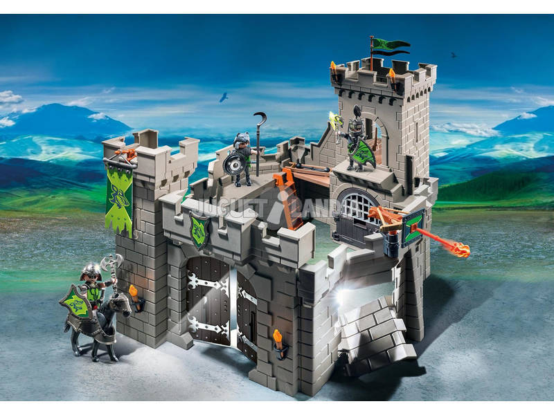 Playmobil Fort der Wolfs Ritter 