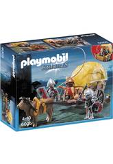 Playmobil Cavaleiros do Falcão com Carruagem 