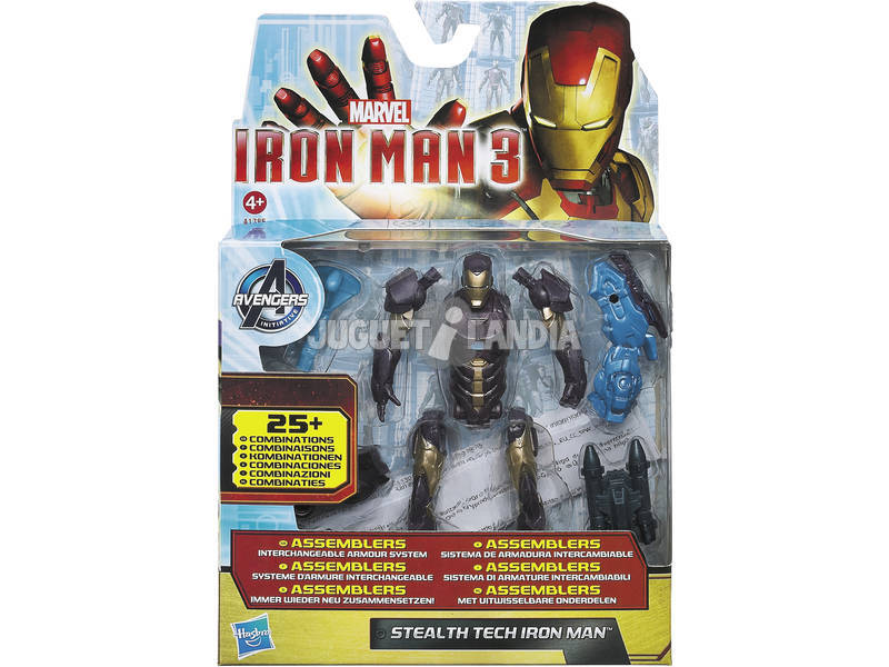 Iron man figuras accion conexion 9 cm.