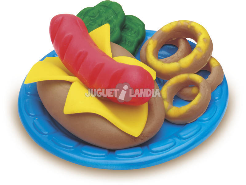 Manualidades Play-Doh Hambúrgueres Churrasco HASBRO B5521