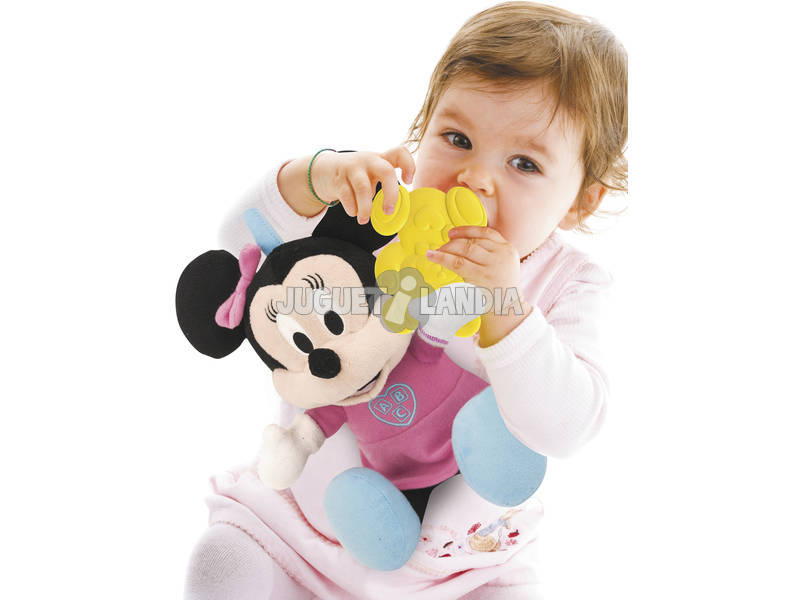 Baby Minnie Peluche con anello Dentizione Clementoni 65978