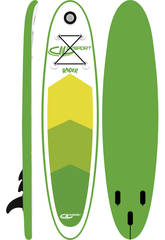 Tabla Padelsurf Stand-Up Raider 300x75x10cm Ociotrends WH300-10