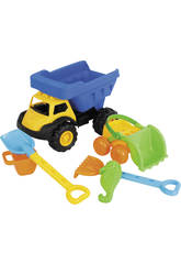 Camion de 37 cm avec Accessoires pour la Plage