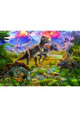 PUZZLE 500 Encontro de Dinossauros 34x48 cm EDUCA 15969