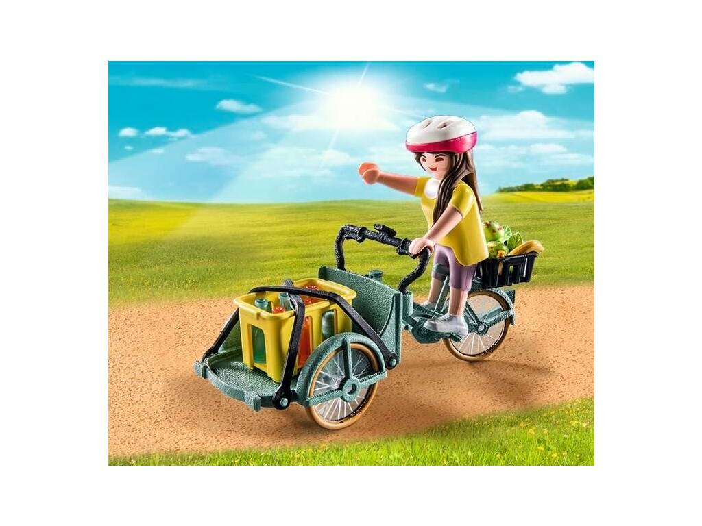 Playmobil Fattoria Bici da carico di Playmobil 71306