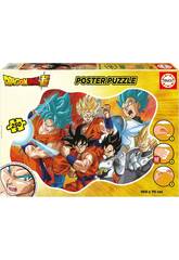 Dragon Ball Super Poster Puzzle 250 Peças Educa 19965