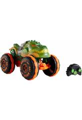Hot Wheels Monster Trucks Véhicule Rageasaur Radio Control