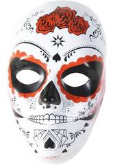 Masque Katrina Squelette Rose Jour Des Morts Rubies S3186 