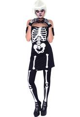 Disfraz Adulto Miss Skeleton Rubies S8357