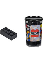 Blox Pot de 100 Blocs Noirs