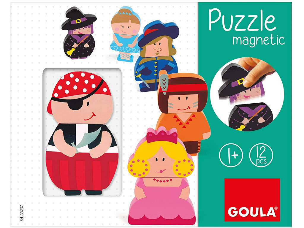 puzzle personnages magnétiques 