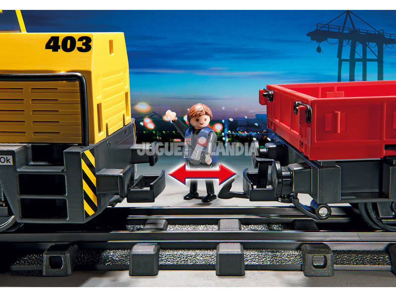 Playmobil R/C Tren de mercancias