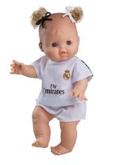 Bambola 34 cm Gordi Bambina Real Madrid Paola Reina 34015