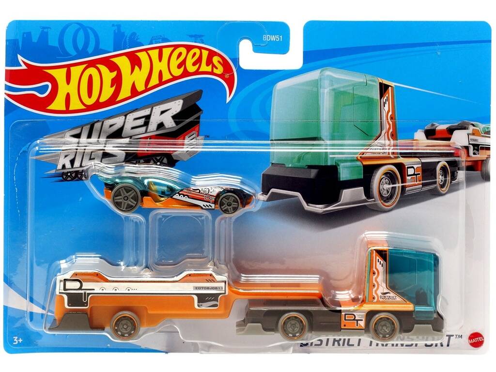 Hot Wheels Super-camions de jouet Mattel BDW51