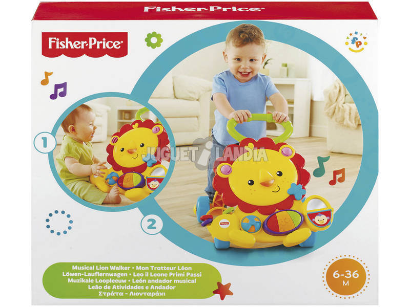 Fisher Price Lion Trotteur Musical