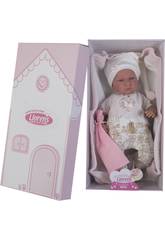Mu�eca Lala Llorona Toquilla 40 cm Llorens 74036