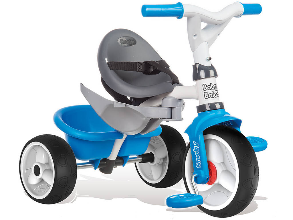 Triciclo 3 em 1 Azul Baby Balade 2 Smoby 7411012 
