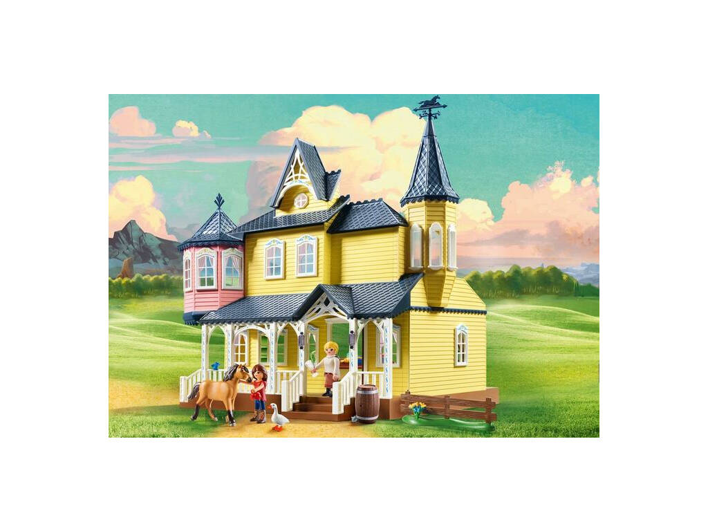 Playmobil Spirit Casa de Lucky 9475