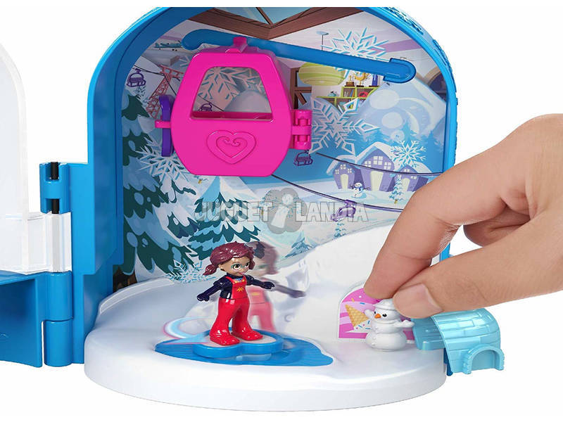 Polly Pocket Playset Tascabile Segreti Delle Nevi Mattel FRY37