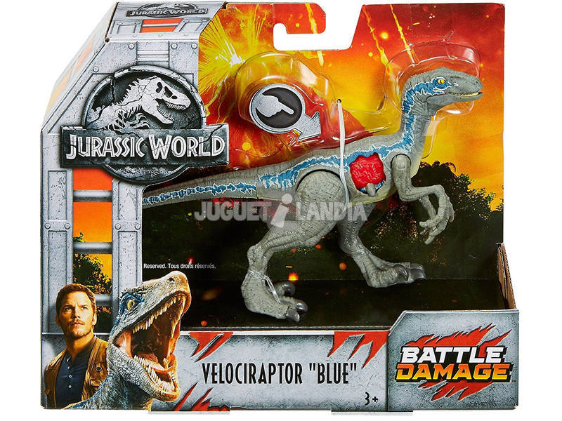 Jurassic World Figura Dino Batalla Mattel FNB31