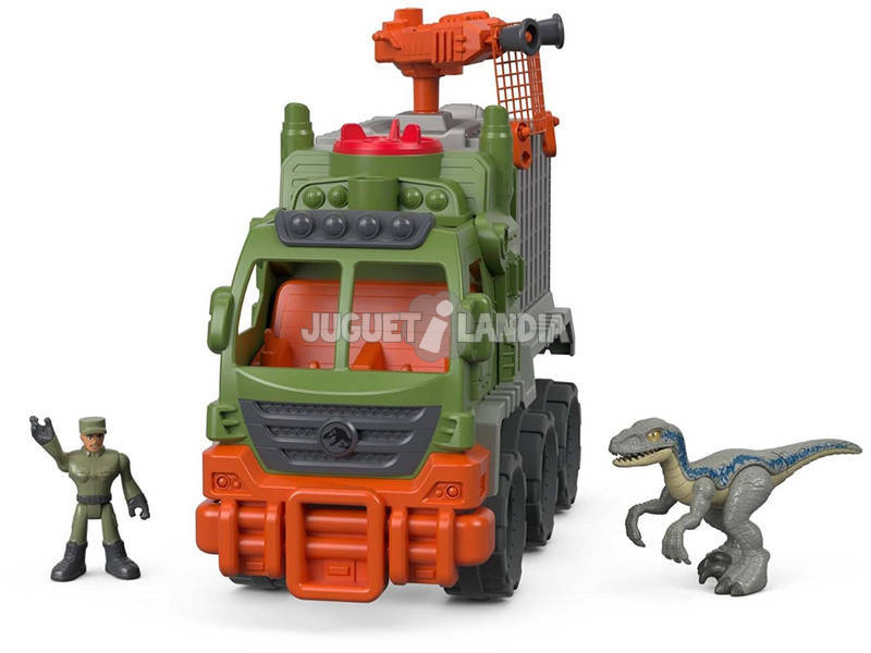 Mundo Jurássico Imaginext Camião Pega Dinossauros Mattel FMX87