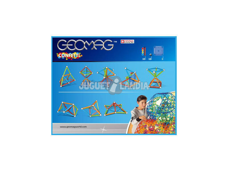 Geomag Classic Confetti 35 Pièces Partner 351