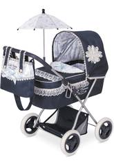 Passeggino Pieghevole per Bambole Classic Romantic Decuevas 85025