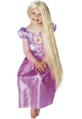 Perruque Enfant Rapunzel Brillant en l'obscurit� Rubies 36269