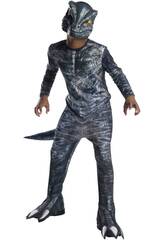 Disfraz Nio Velociraptor Blue Classic Talla M Rubies 641180-M