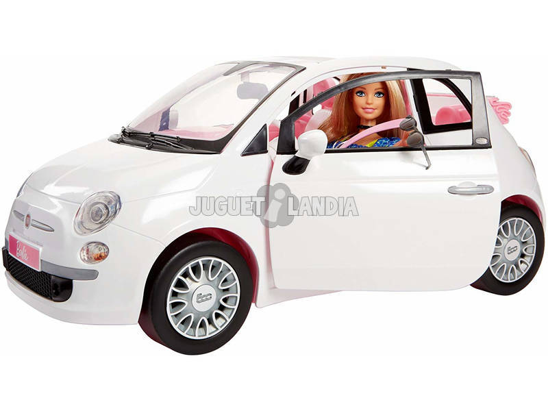 Barbie Coche Fiat Mattel Fvr Juguetilandia