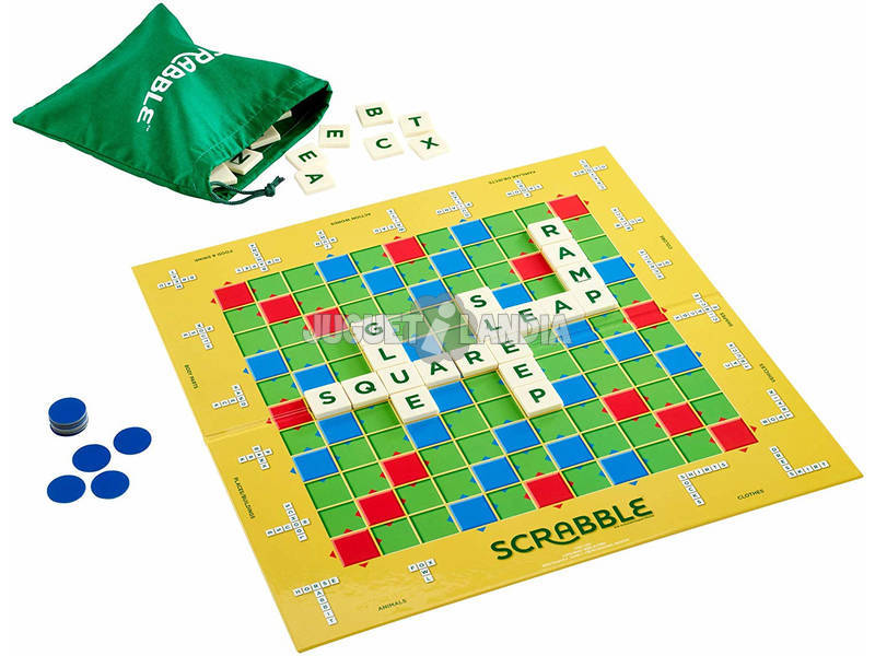 Scrabble lerne Englisch Mattel GGB31