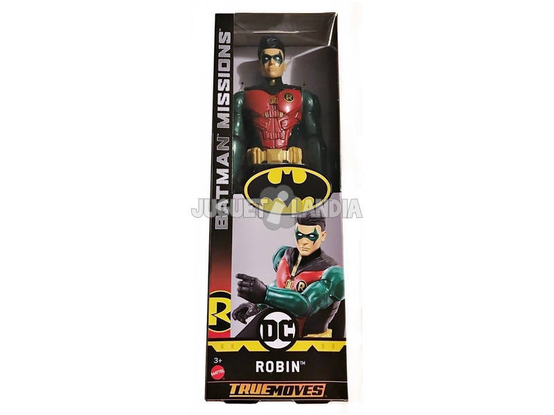 Batman Missions Figura Básica Robin 30 cm. Mattel FVM71