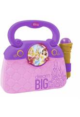 Princesas Disney Mala Com Microfone Luzes e Ritmos Reig 5293
