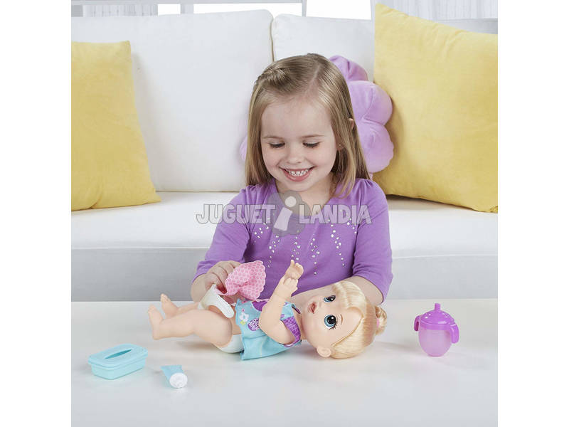 Bambola Baby Alive Bionda Pannolino Magico Hasbro C2700